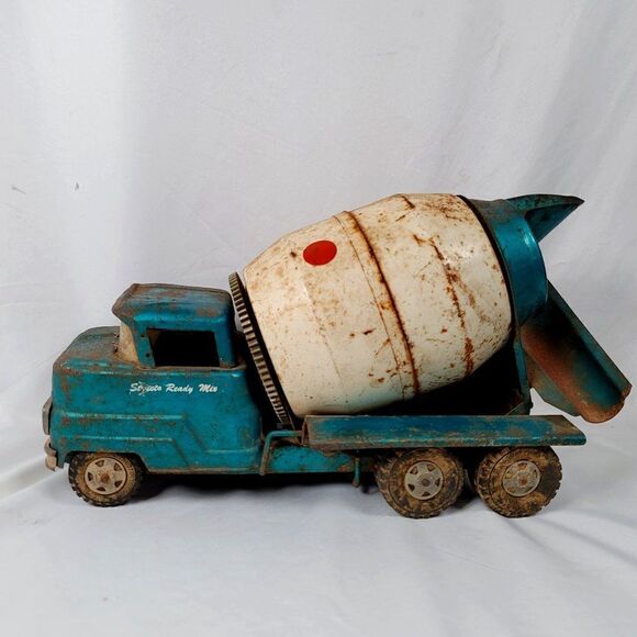 Structo Ready Mix Cement Construction Truck - Picture 1 of 12